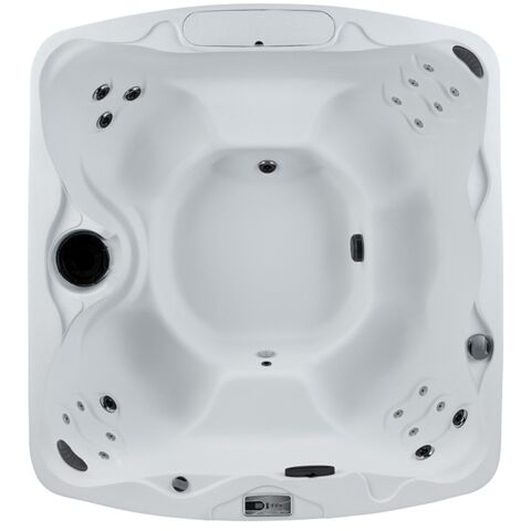 Freeflow Premier Series, Monterey Premier, Arctic White Shell, Overhead view