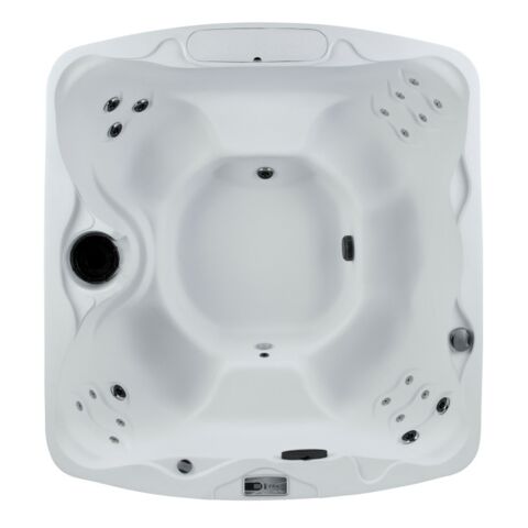 Freeflow Series, Monterey, Arctic White, Overhead View